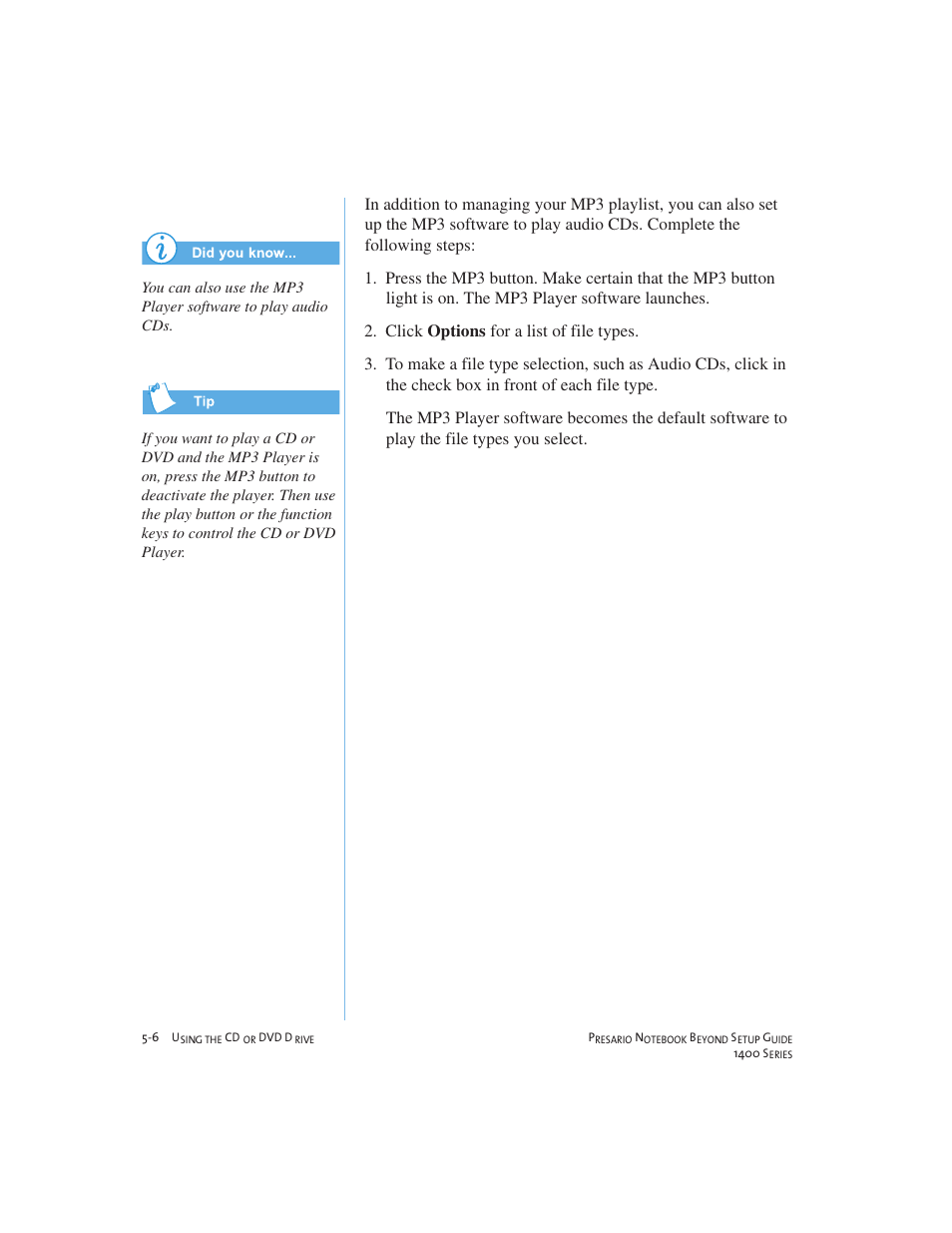 Compaq 1400 User Manual | Page 56 / 164