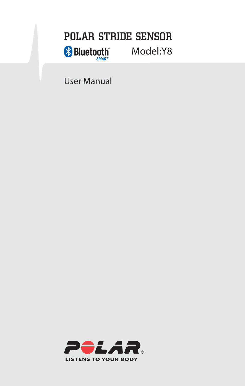 POLAR Stride Sensor BT Smart User Manual | 18 pages