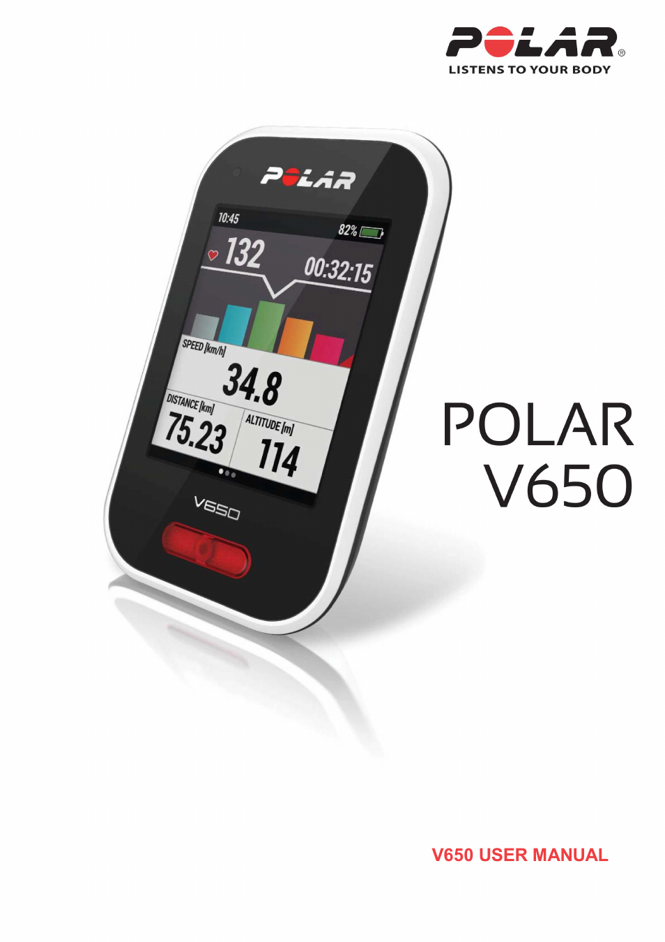 POLAR V650 User Manual | 56 pages