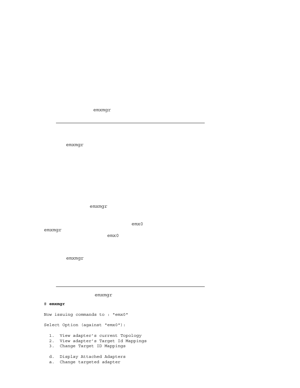 2 using the emxmgr utility interactively | Compaq AA-RHGWC-TE User Manual | Page 191 / 362