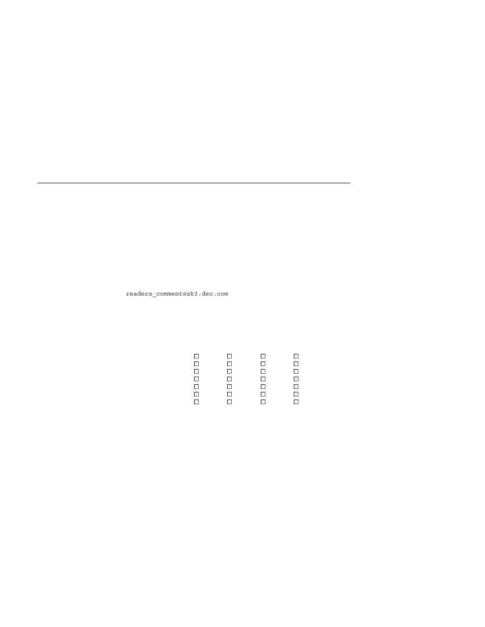 Reader’s comments | Compaq AA-RHGWC-TE User Manual | Page 361 / 362