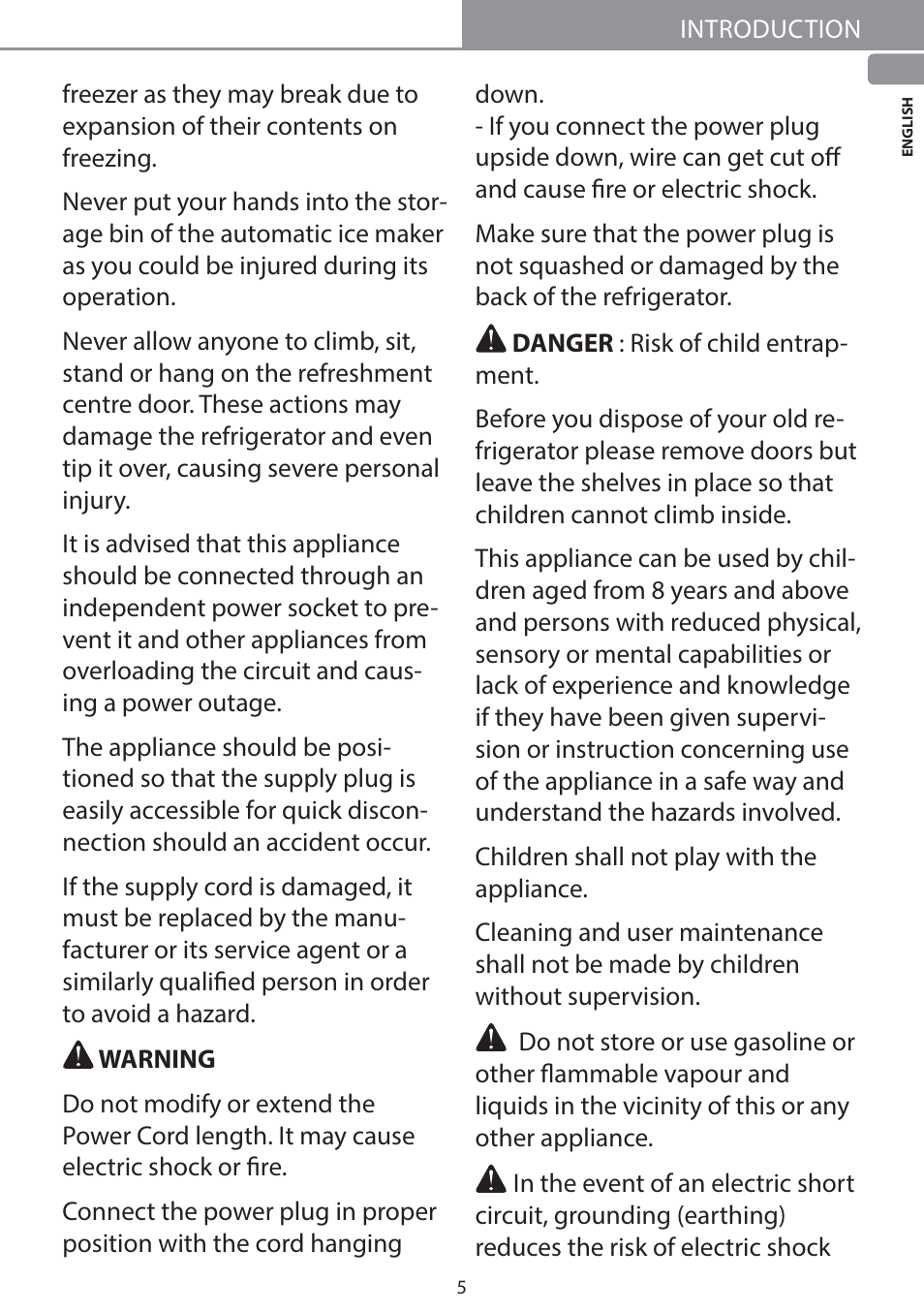 LG GW-B489SMFZ User Manual | Page 5 / 21