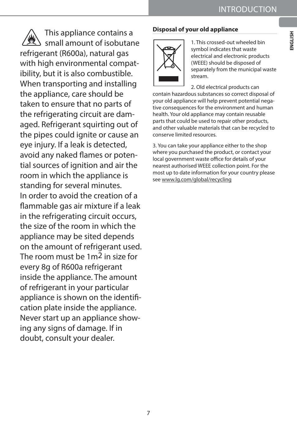 Introduction | LG GW-B489SMFZ User Manual | Page 7 / 21