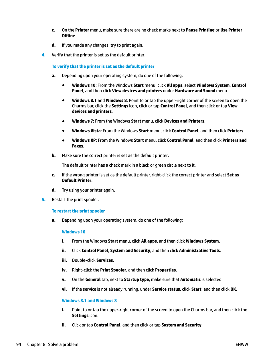 HP DeskJet GT 5820 User Manual | Page 100 / 133