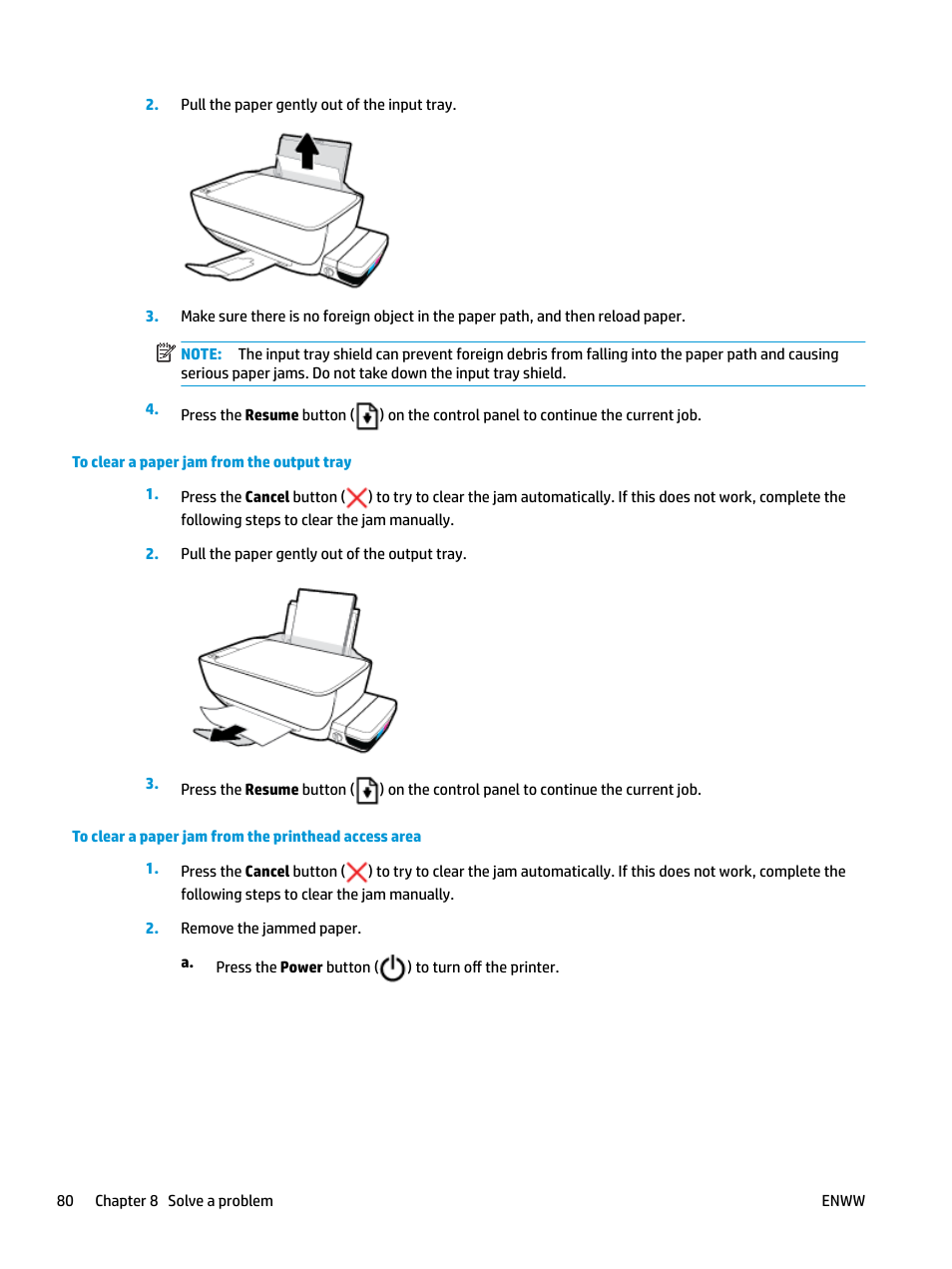 HP DeskJet GT 5820 User Manual | Page 86 / 133