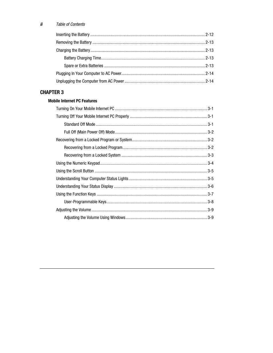 Compaq 1800 Series User Manual | Page 3 / 71