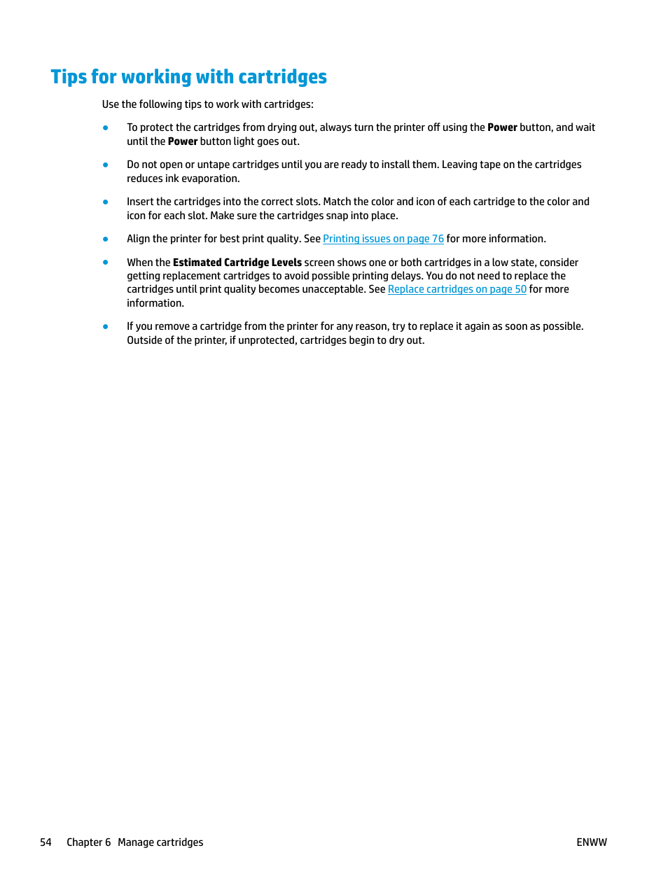 Tips for working with cartridges | HP DeskJet 3700 User Manual | Page 58 / 118