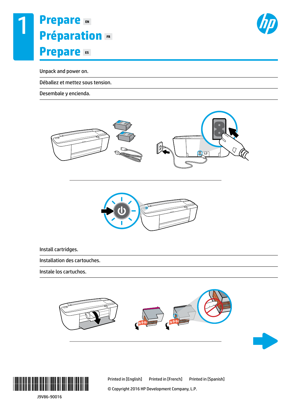 HP DeskJet 3700 User Manual | 4 pages