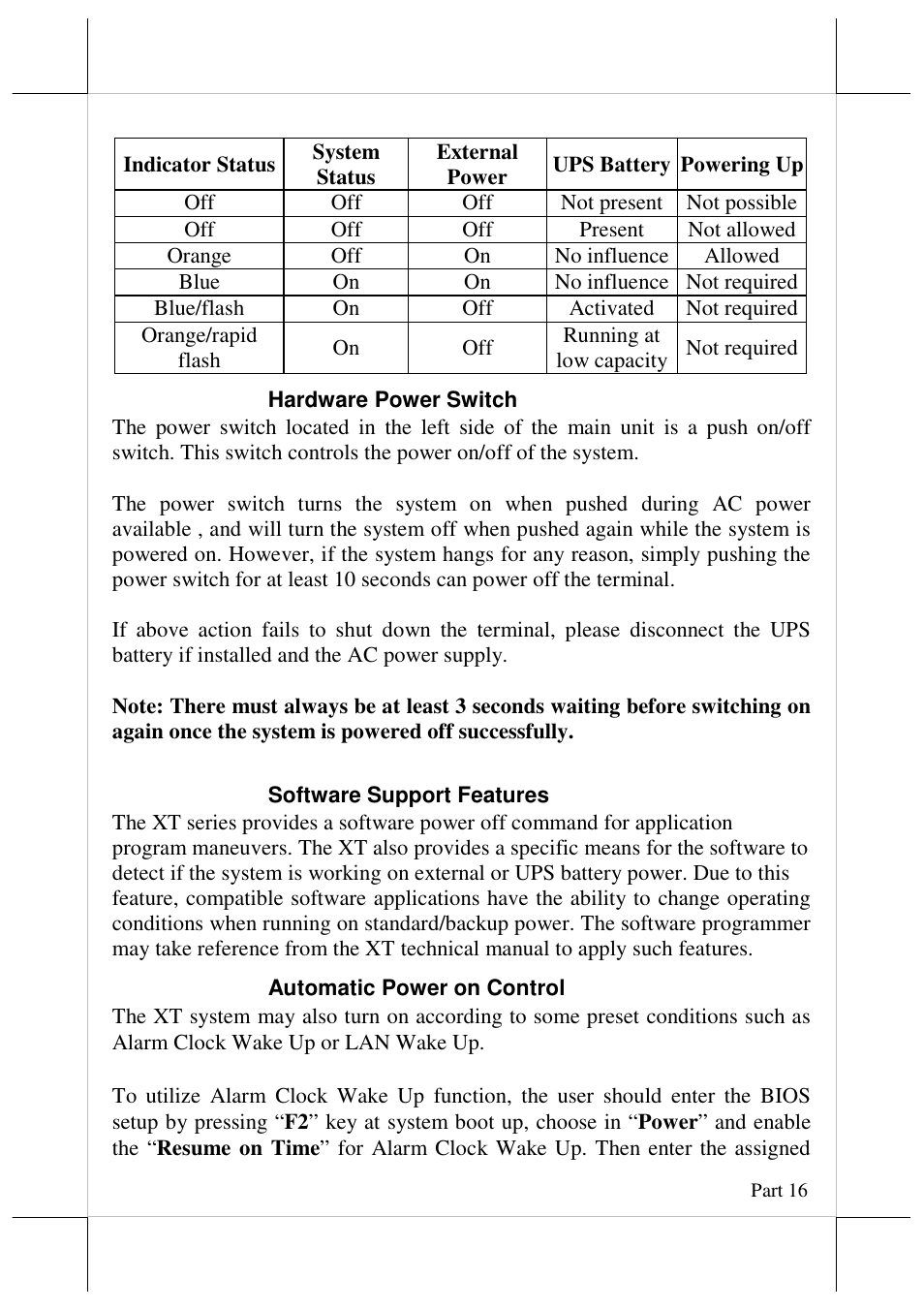 Posiflex JIVA XT-3015 User Manual | Page 16 / 18
