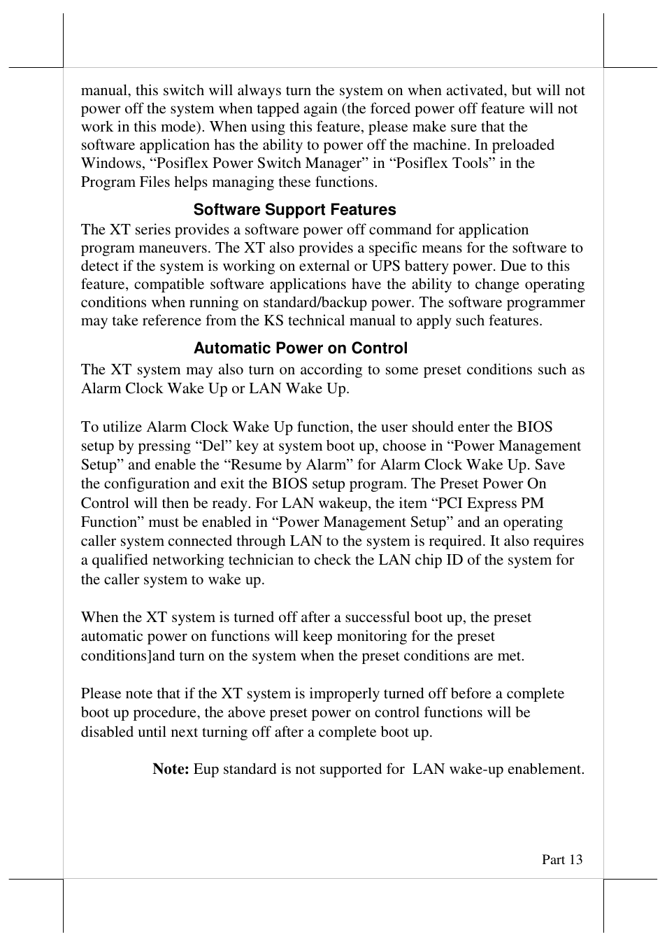 Posiflex JIVA XT-3114 User Manual | Page 13 / 15