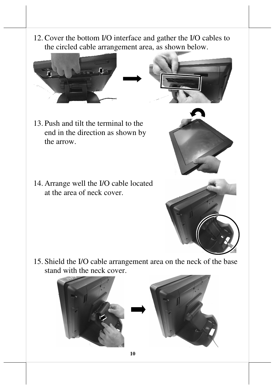 Posiflex JIVA XT-4215IR User Manual | Page 10 / 16