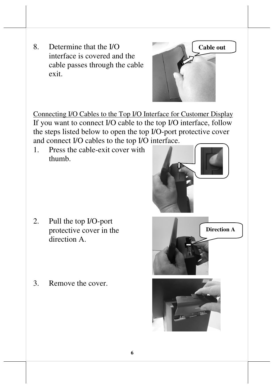 Posiflex HS-2512W-TS User Manual | Page 6 / 16