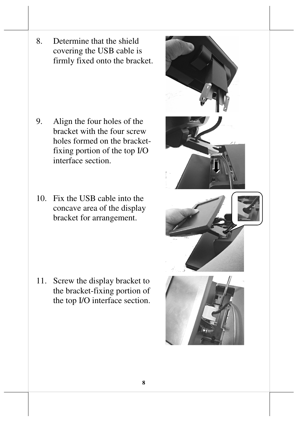 Posiflex HS-2512W-TS User Manual | Page 8 / 16