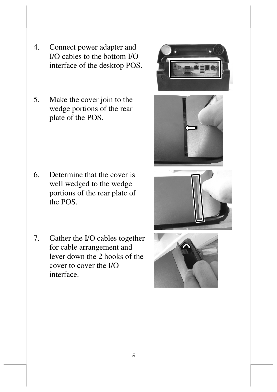 Posiflex HS-2510W User Manual | Page 5 / 14