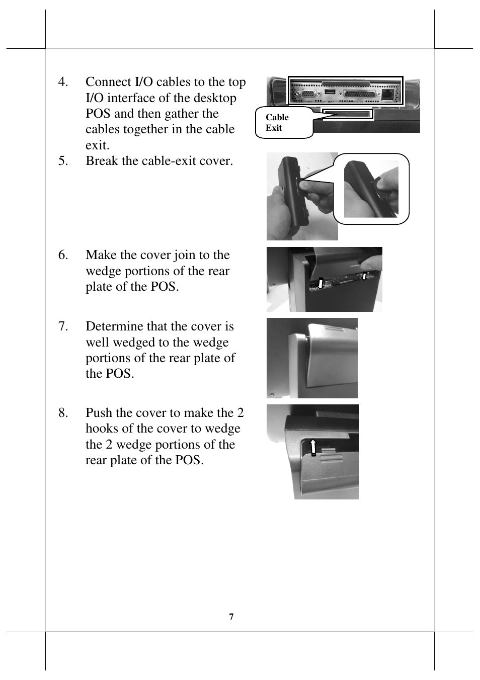 Posiflex HS-2510W User Manual | Page 7 / 14