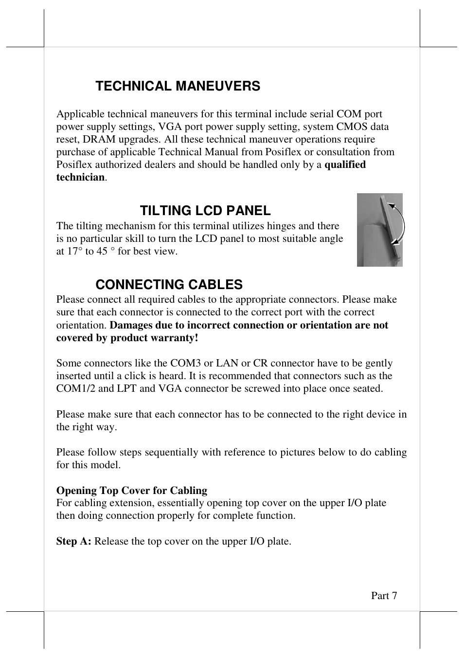 Posiflex JIVA HS-2310 User Manual | Page 7 / 19