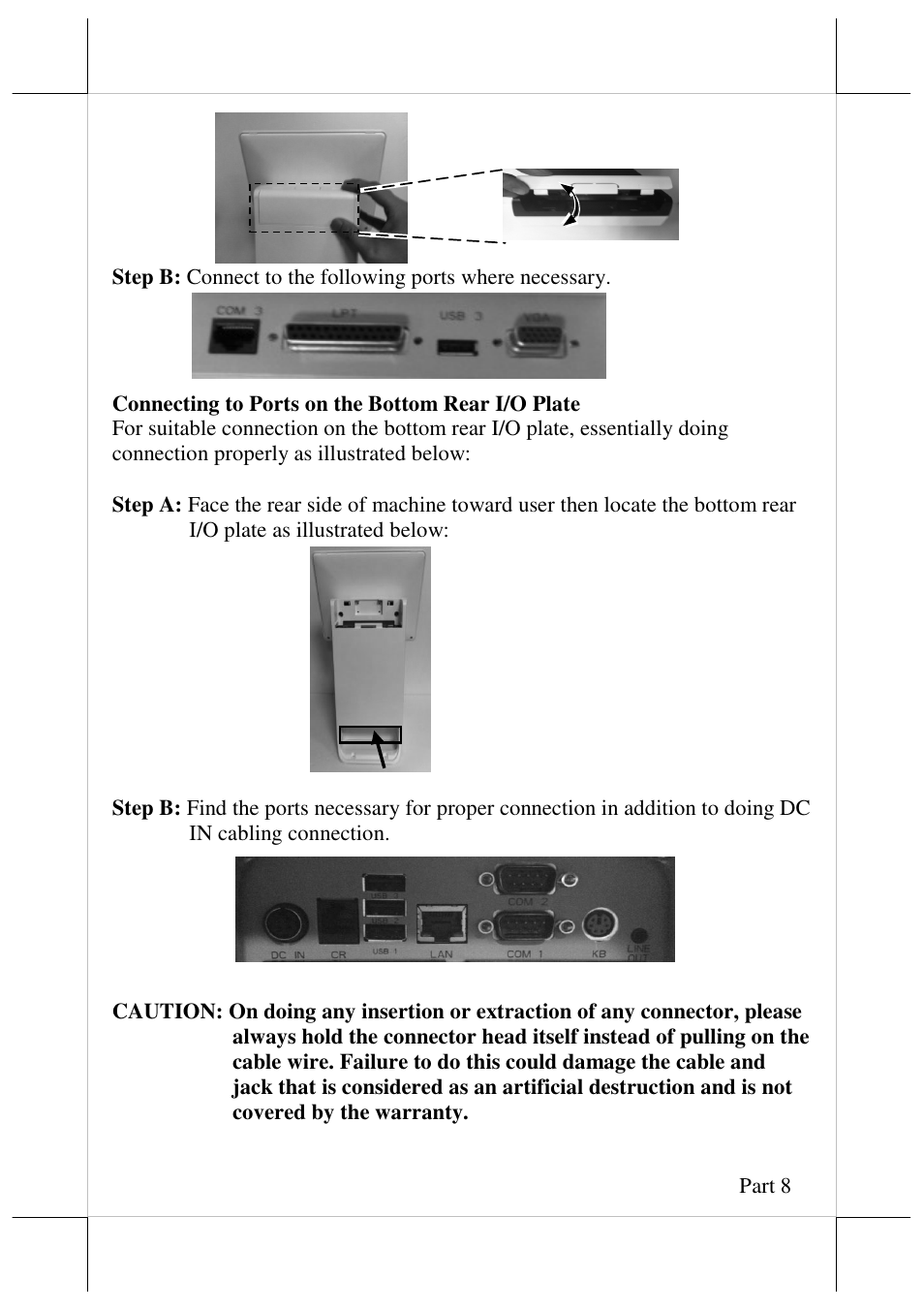 Posiflex JIVA HS-2310 User Manual | Page 8 / 19