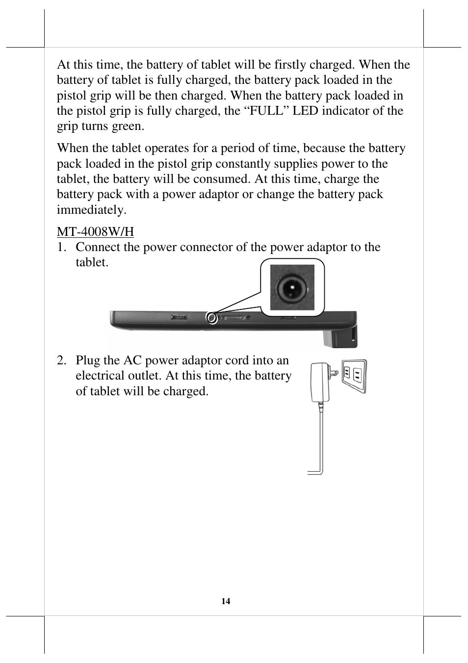 Posiflex MT-4008W User Manual | Page 14 / 20