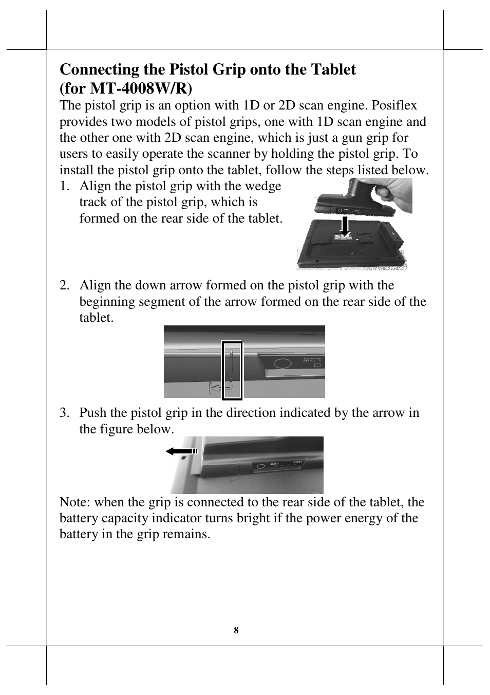 Posiflex MT-4008W User Manual | Page 8 / 20