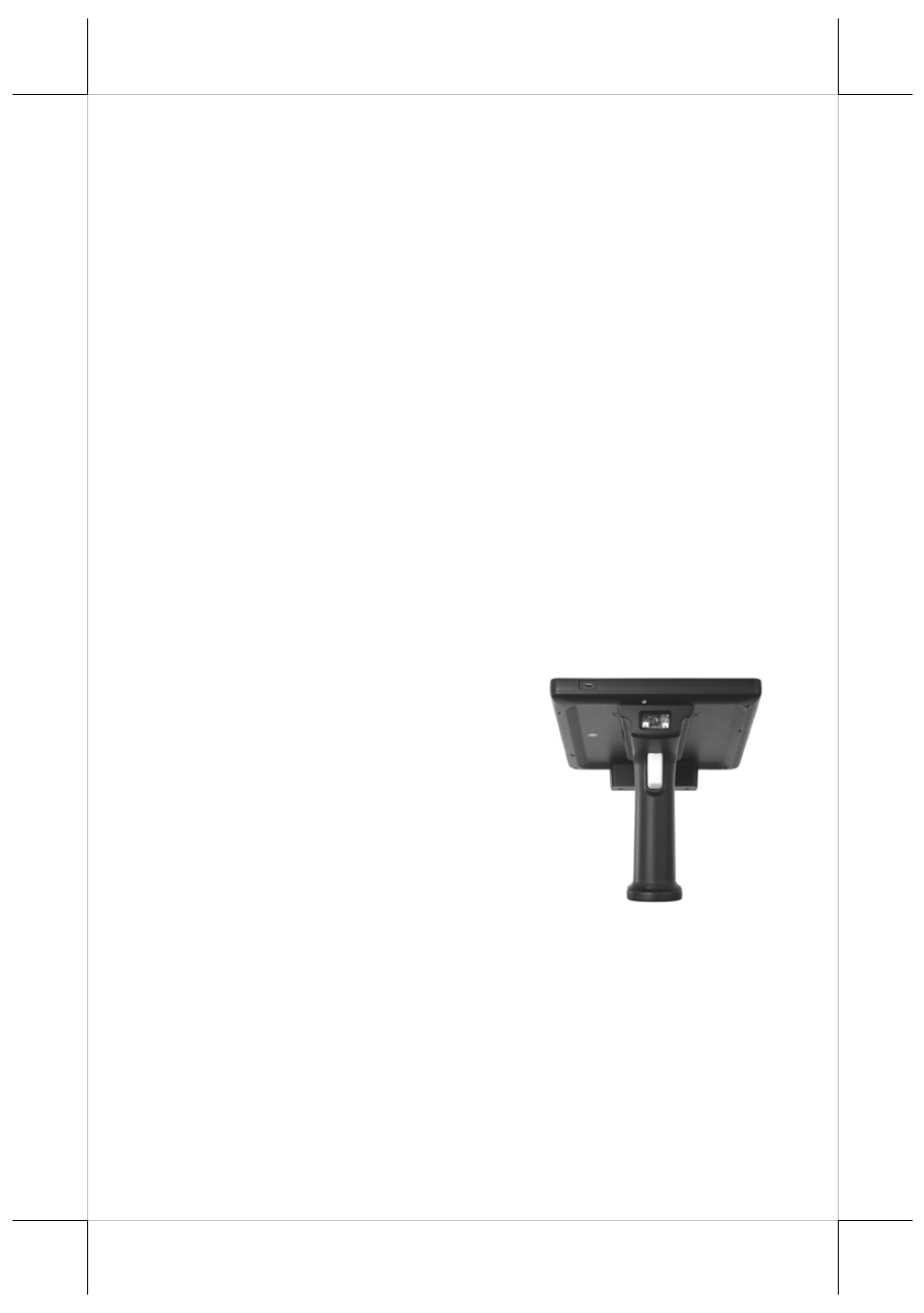 Connecting the pistol grip onto the tablet, Operating the 1d barcode scanner | Posiflex PG-200/1D User Manual | Page 2 / 20