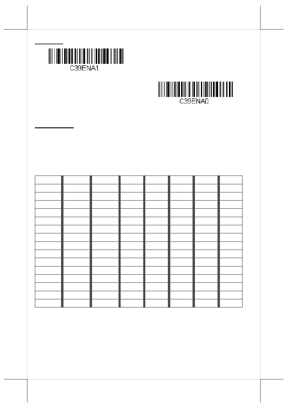 Code 39 | Posiflex PG-200/1D User Manual | Page 5 / 20