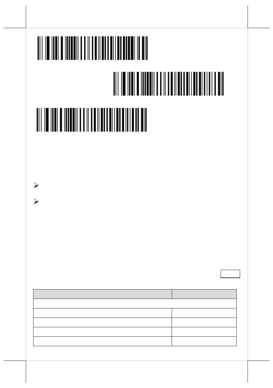 Symbologies | Posiflex PG-200/2D User Manual | Page 6 / 20