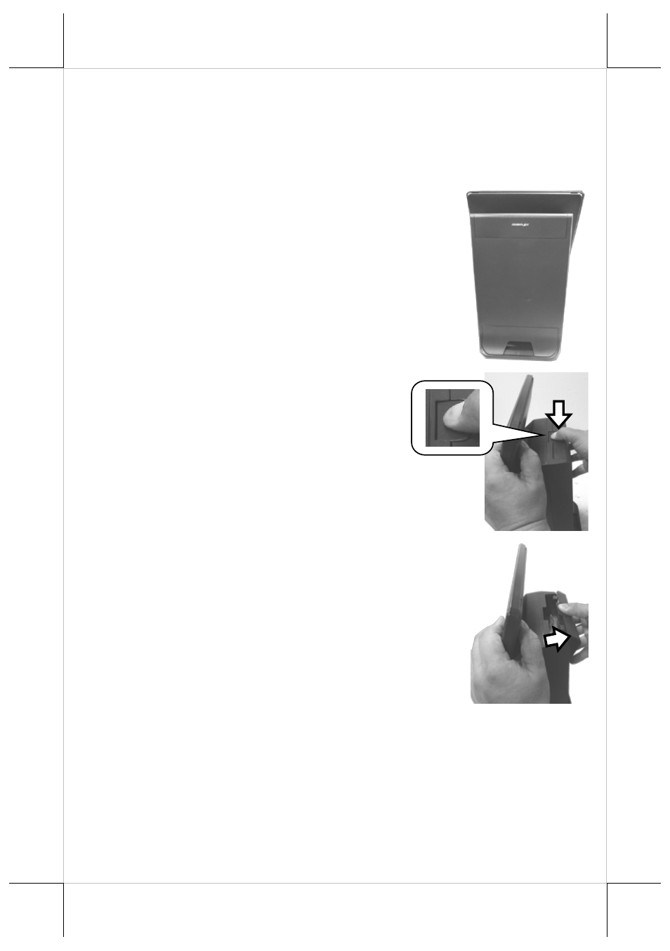 Mounting pd-6507r onto your hs series terminal | Posiflex PD-6507U User Manual | Page 10 / 20