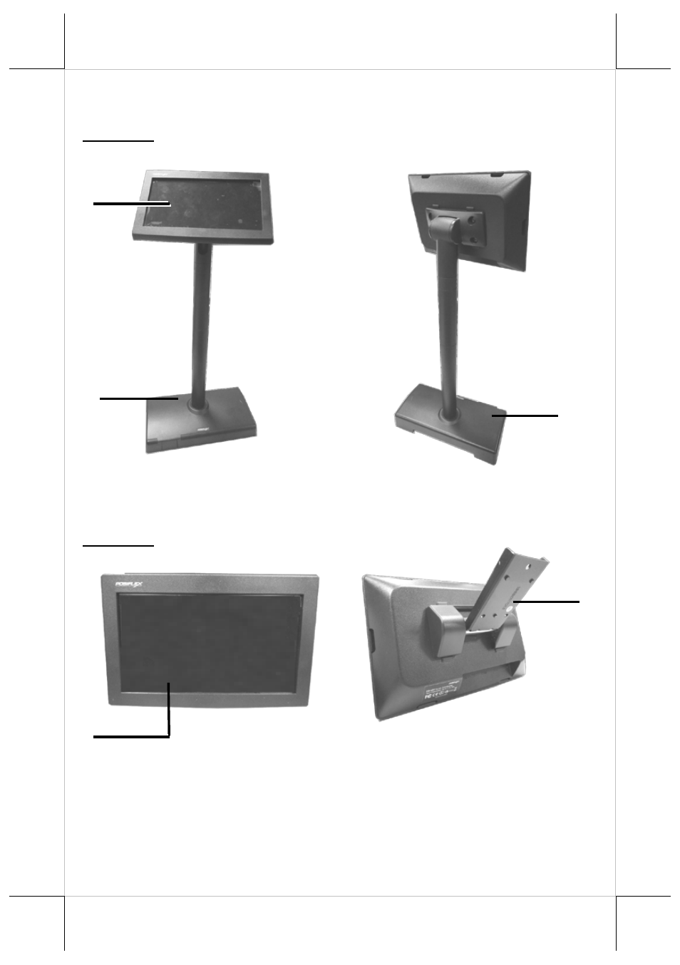 Posiflex PD-6507U User Manual | Page 2 / 20