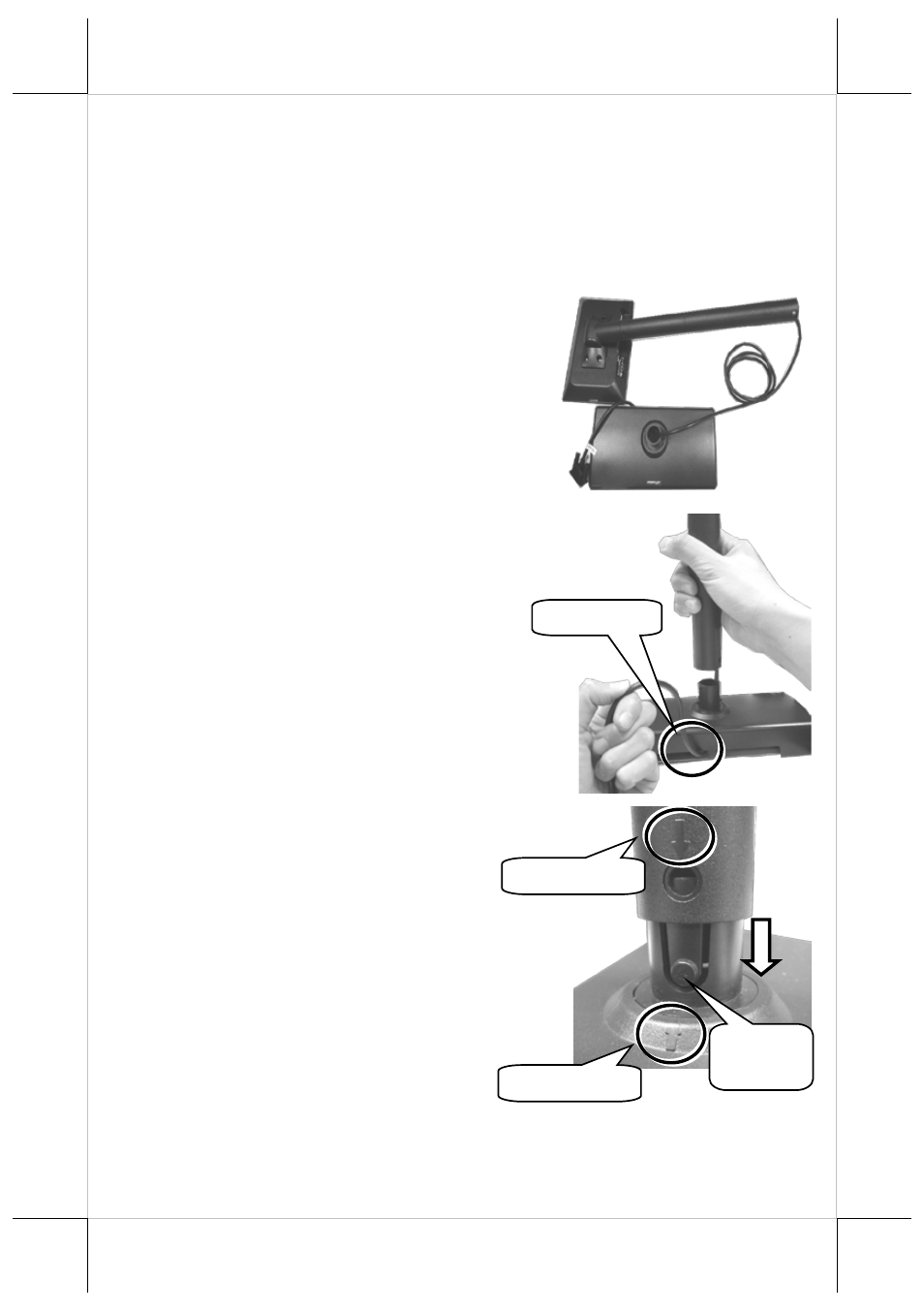 Mounting pd-6207r onto your pos terminal | Posiflex PD-6507U User Manual | Page 4 / 20