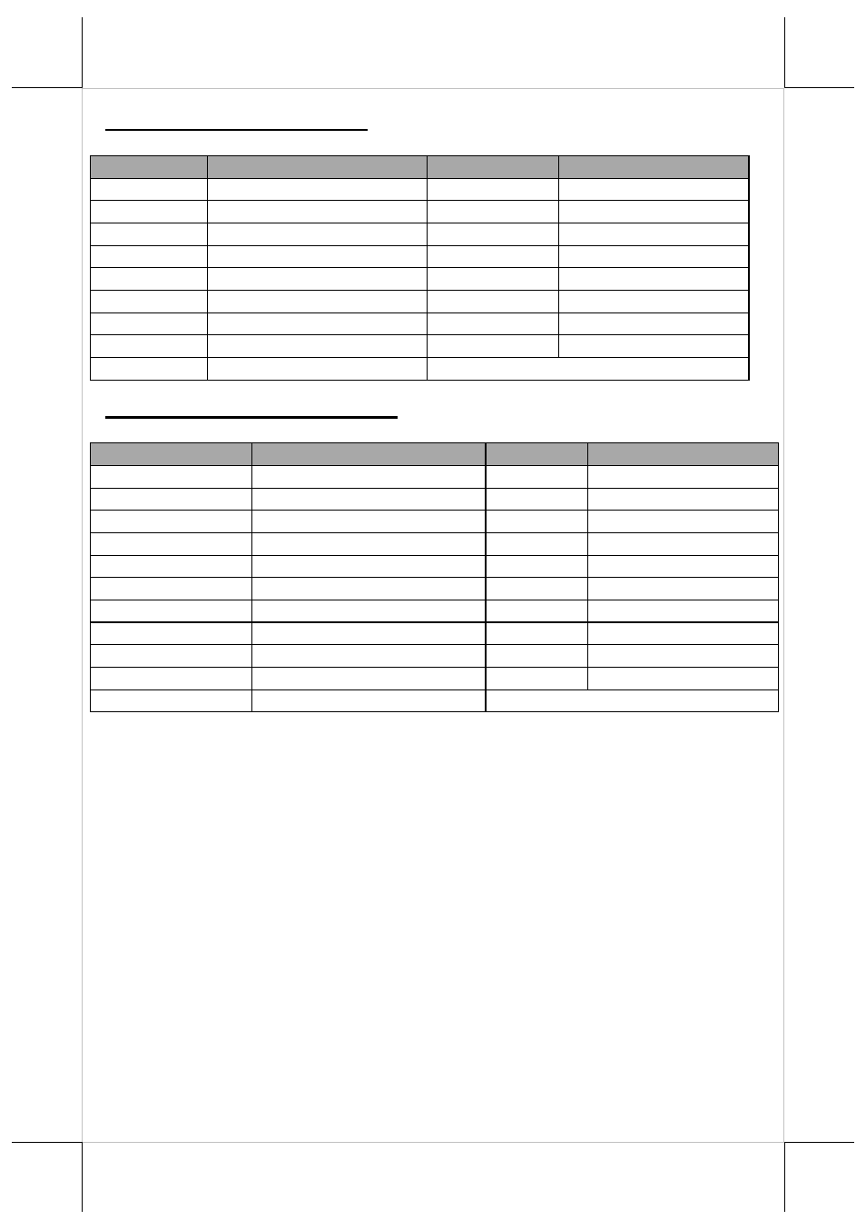 Futaba emulation mode, Noritake emulation mode | Posiflex PD-2609UE User Manual | Page 11 / 16
