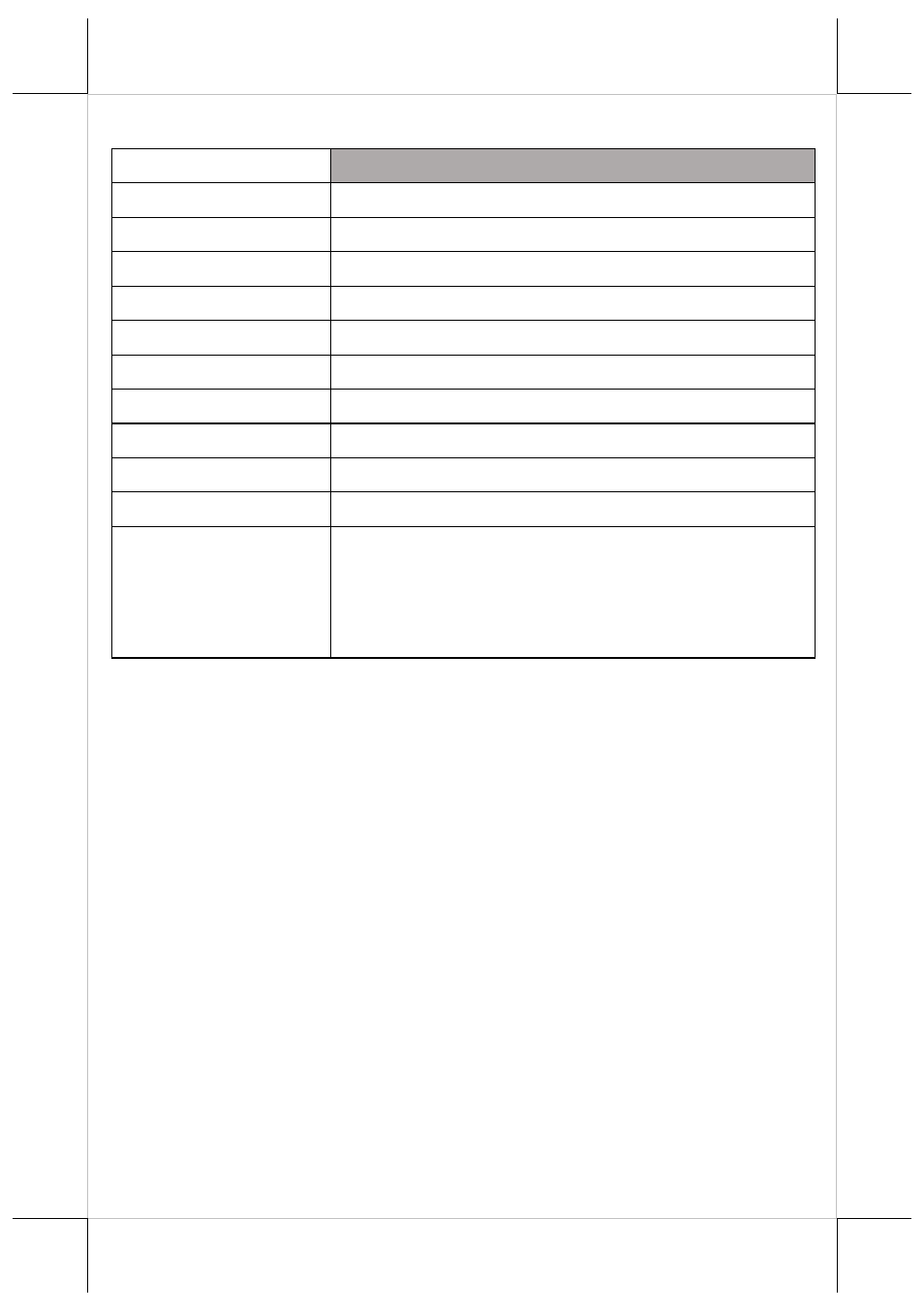 Specifications | Posiflex PD-2609UE User Manual | Page 14 / 16