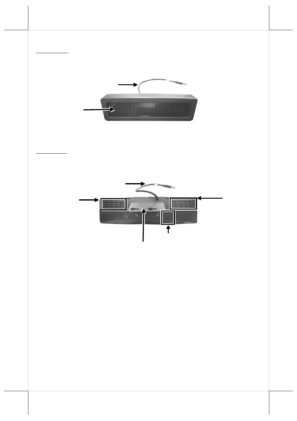 Views of the pd-2609ue | Posiflex PD-2609UE User Manual | Page 2 / 16