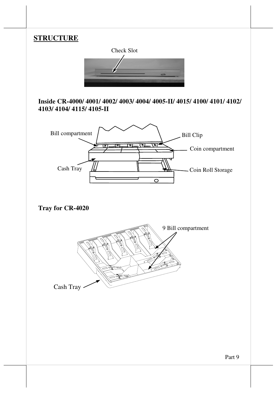 Posiflex CR-6000 Series User Manual | Page 9 / 10