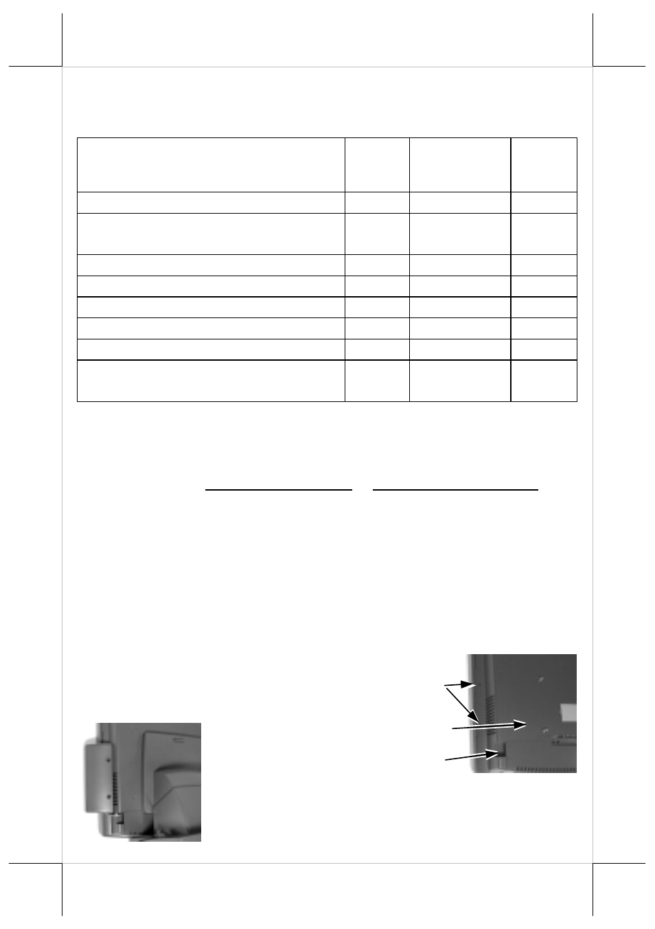 Installation, Unpacking contents, Mechanical fixation | Posiflex KB-4000 User Manual | Page 3 / 10