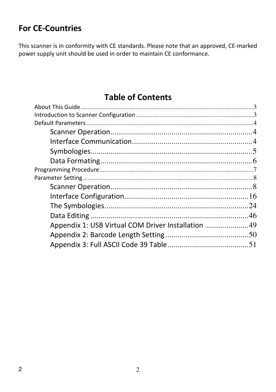 Posiflex CD-3860 User Manual | Page 2 / 55