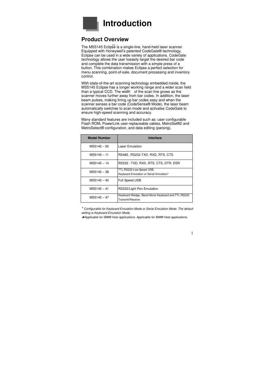 Posiflex MS-5145 User Manual | 24 pages