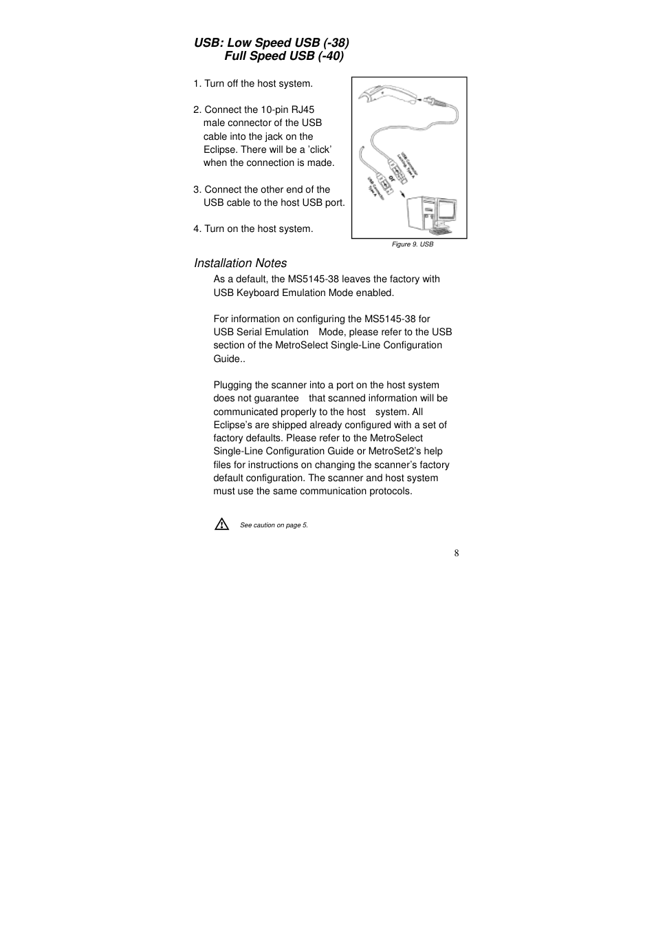 Posiflex MS-5145 User Manual | Page 8 / 24