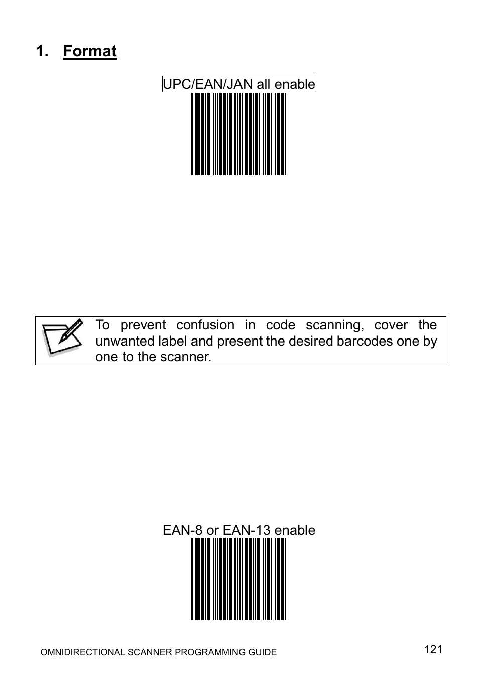 Format | Posiflex LS-1000 User Manual | Page 129 / 303