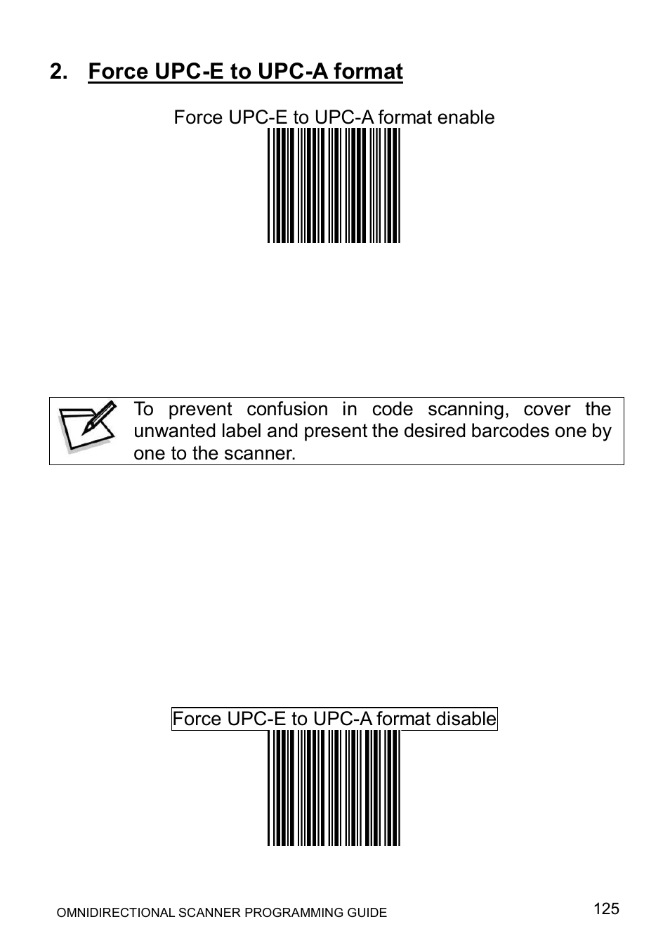 Force upc-e to upc-a format | Posiflex LS-1000 User Manual | Page 133 / 303