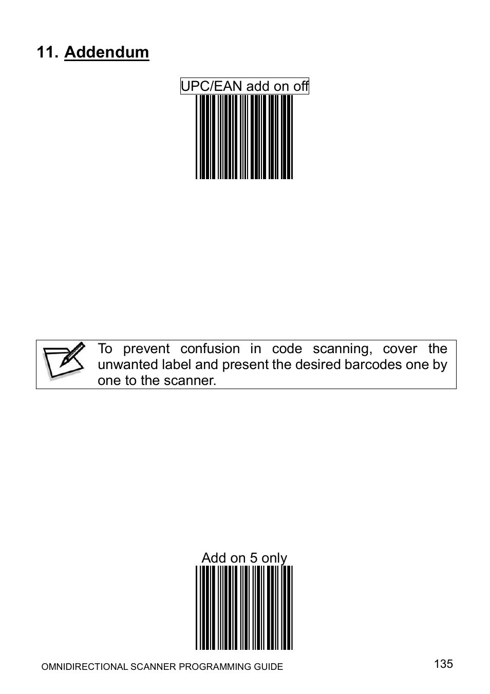 Addendum | Posiflex LS-1000 User Manual | Page 143 / 303