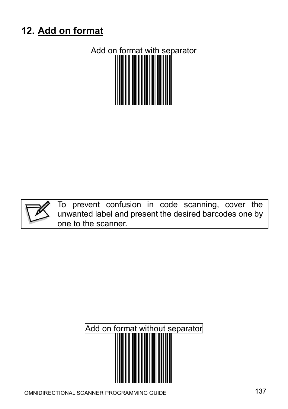 Add on format | Posiflex LS-1000 User Manual | Page 145 / 303