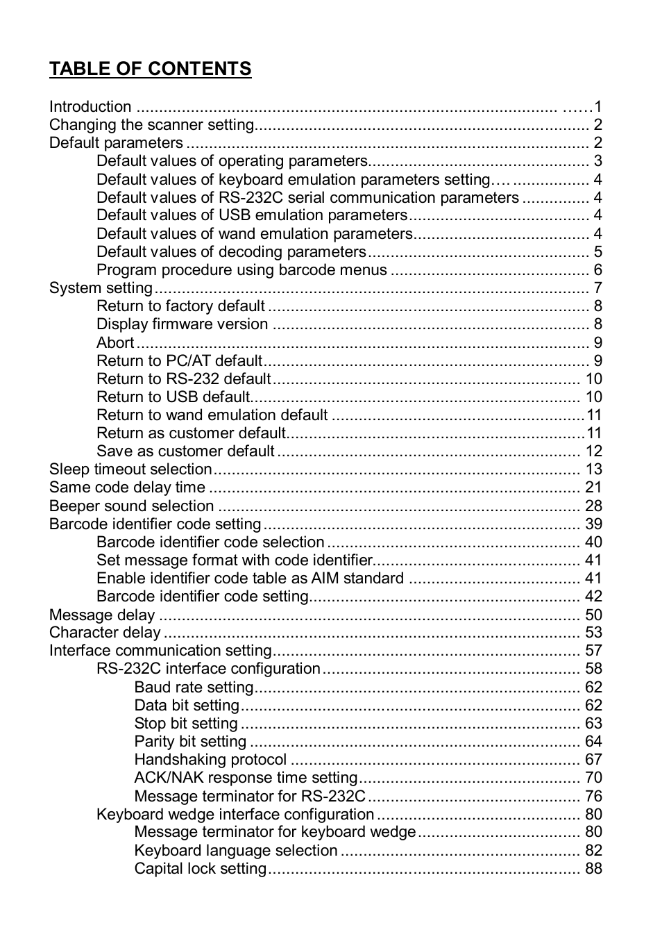 Posiflex LS-1000 User Manual | Page 6 / 303