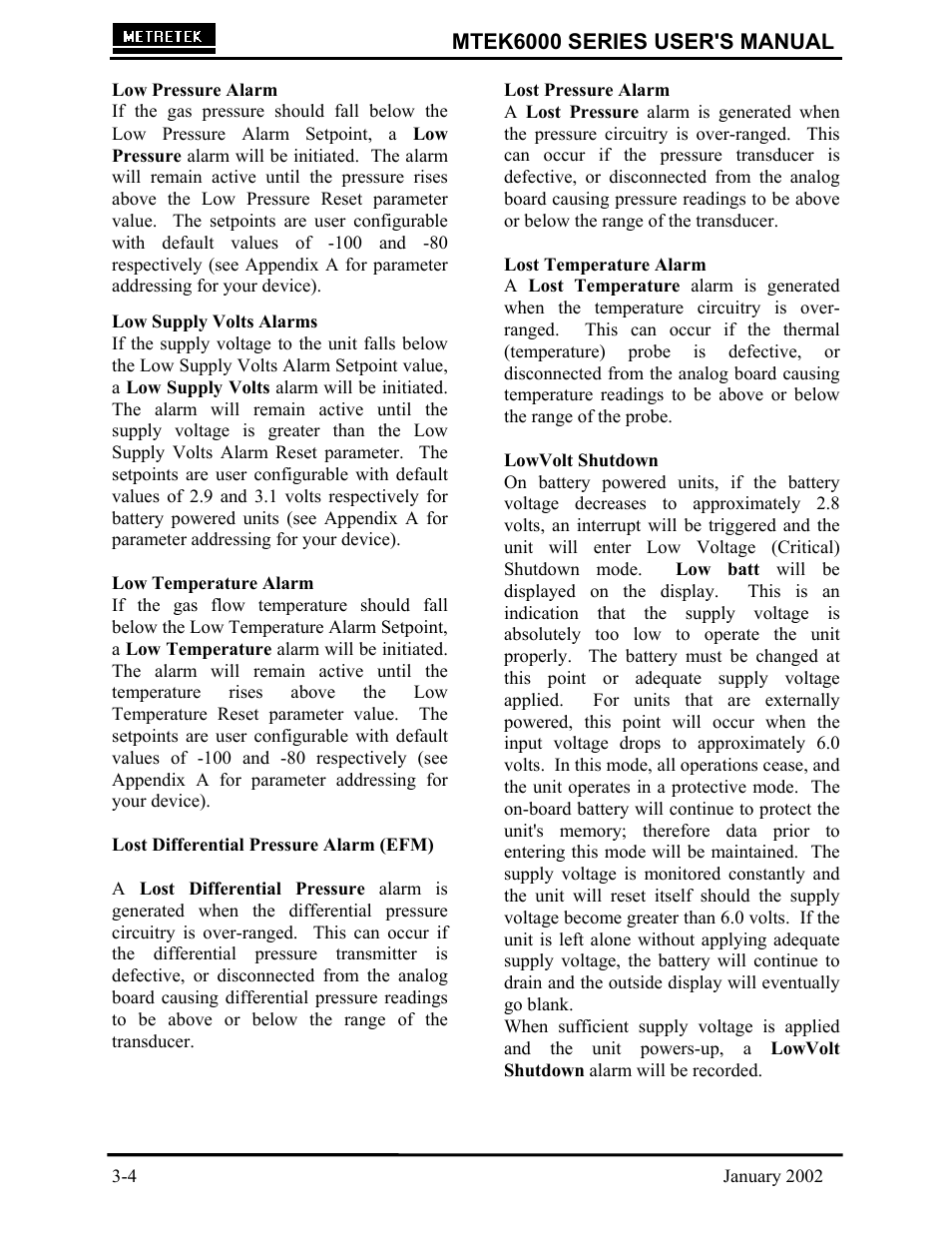 Mtek6000 series user's manual | Compaq MTEK6000 User Manual | Page 30 / 81