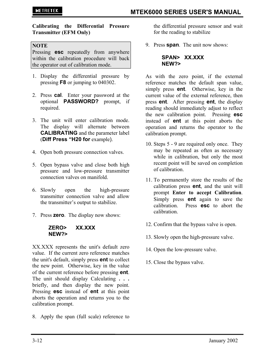 Mtek6000 series user's manual | Compaq MTEK6000 User Manual | Page 38 / 81