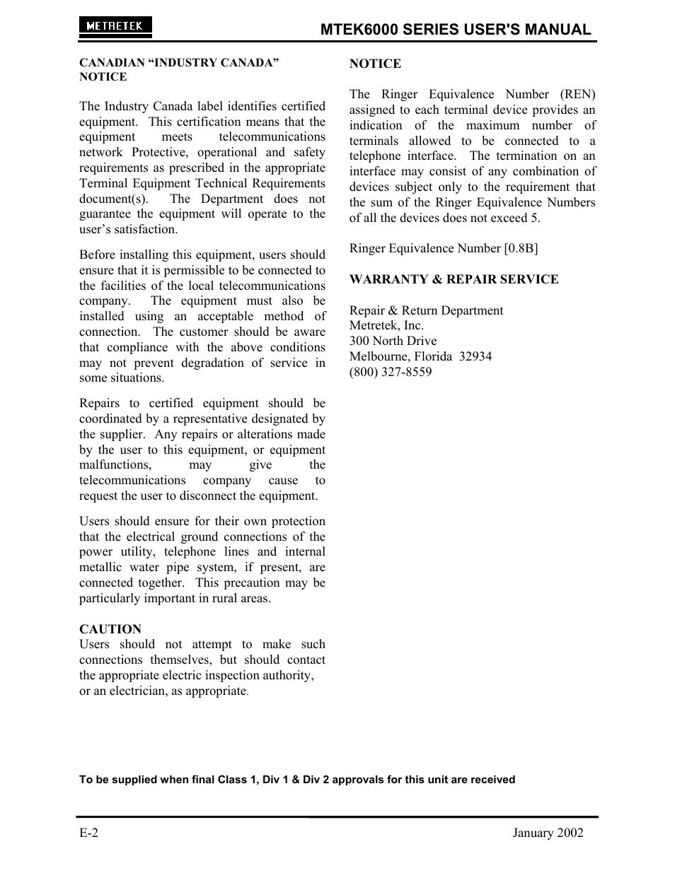 Mtek6000 series user's manual | Compaq MTEK6000 User Manual | Page 72 / 81