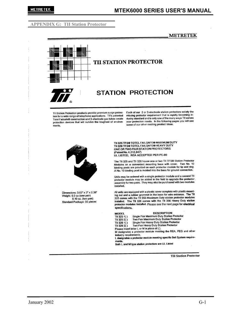 Mtek6000 series user's manual | Compaq MTEK6000 User Manual | Page 77 / 81