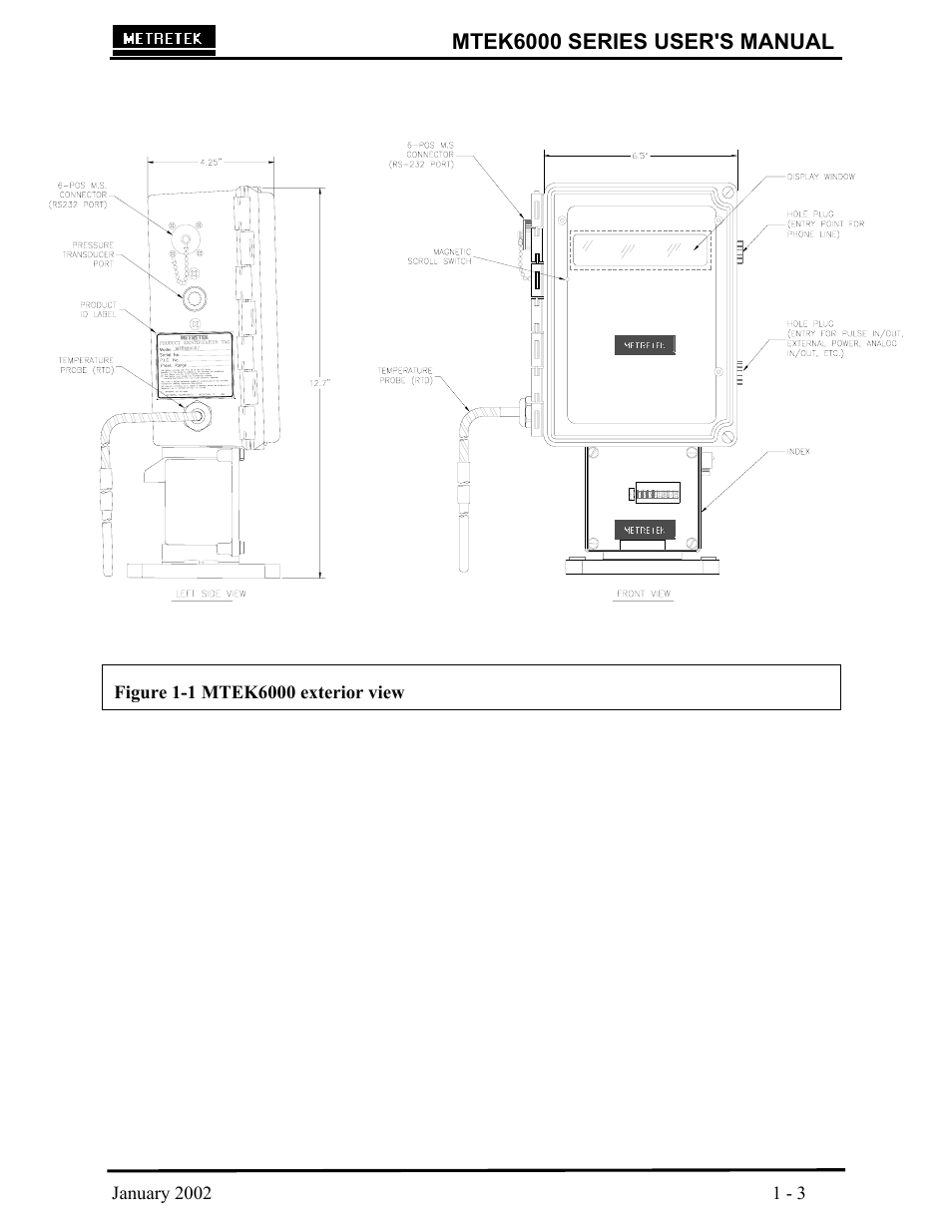 Mtek6000 series user's manual | Compaq MTEK6000 User Manual | Page 9 / 81