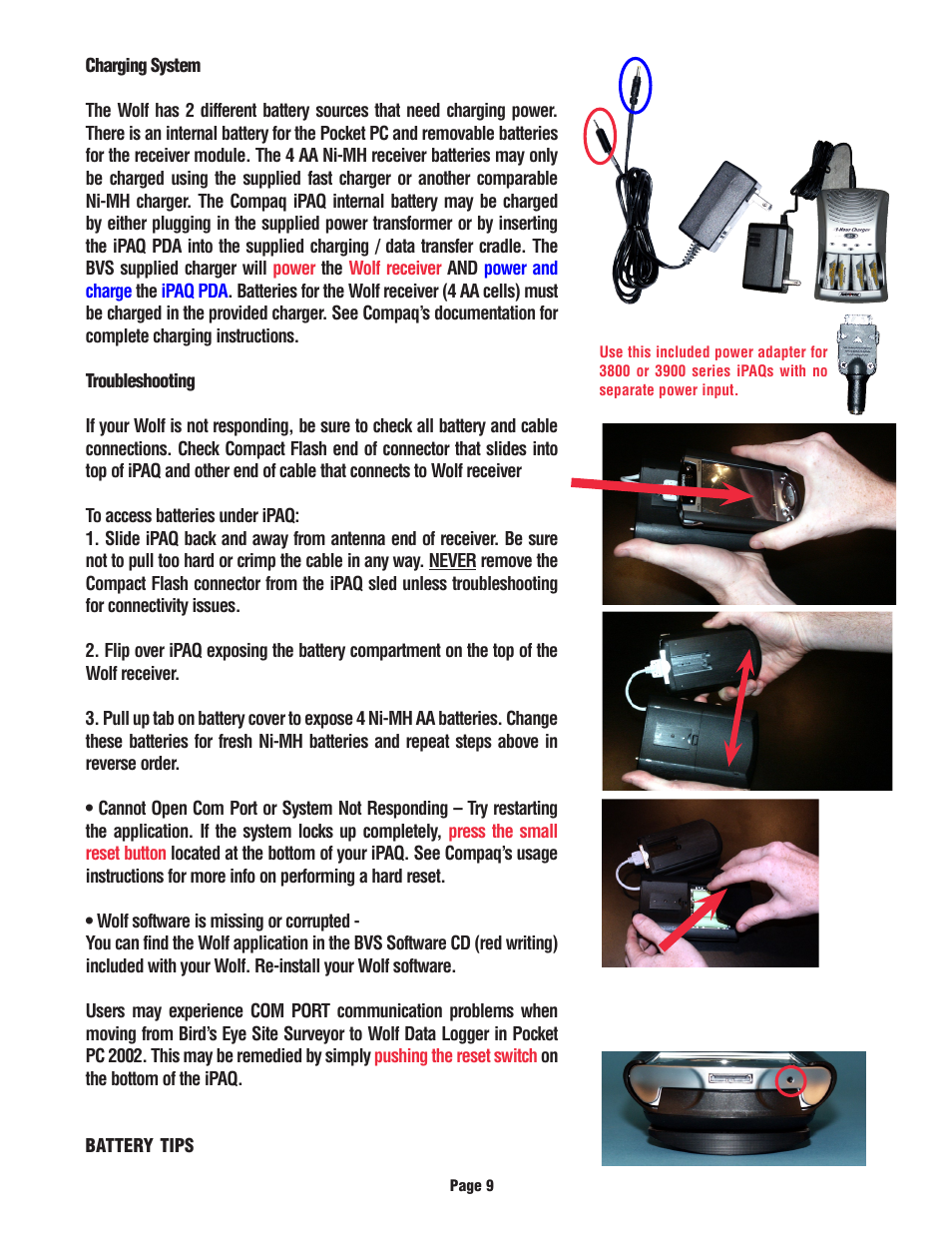 Compaq Wireless Multi-band Signal Meter System Wolf User Manual | Page 10 / 19