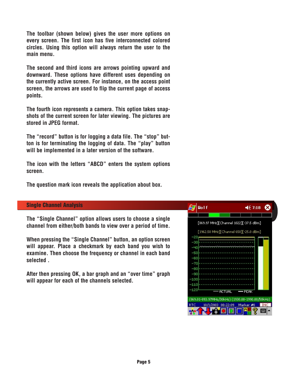 Compaq Wireless Multi-band Signal Meter System Wolf User Manual | Page 6 / 19