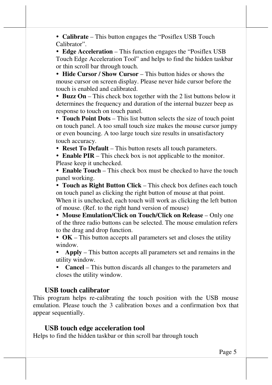 Posiflex LM-2208 User Manual | Page 5 / 8